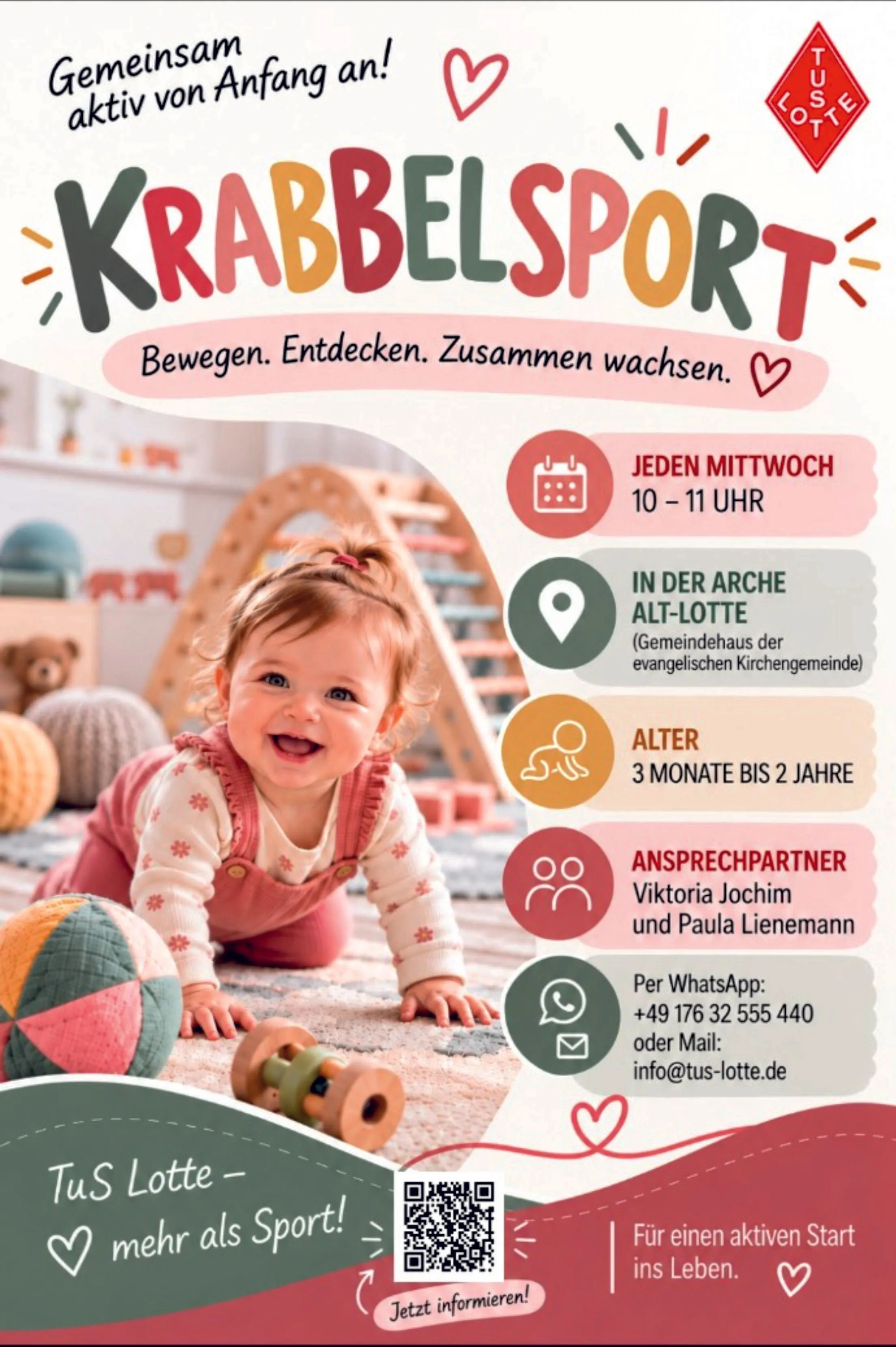 Unsere Krabbelgruppe - Auf geht's!